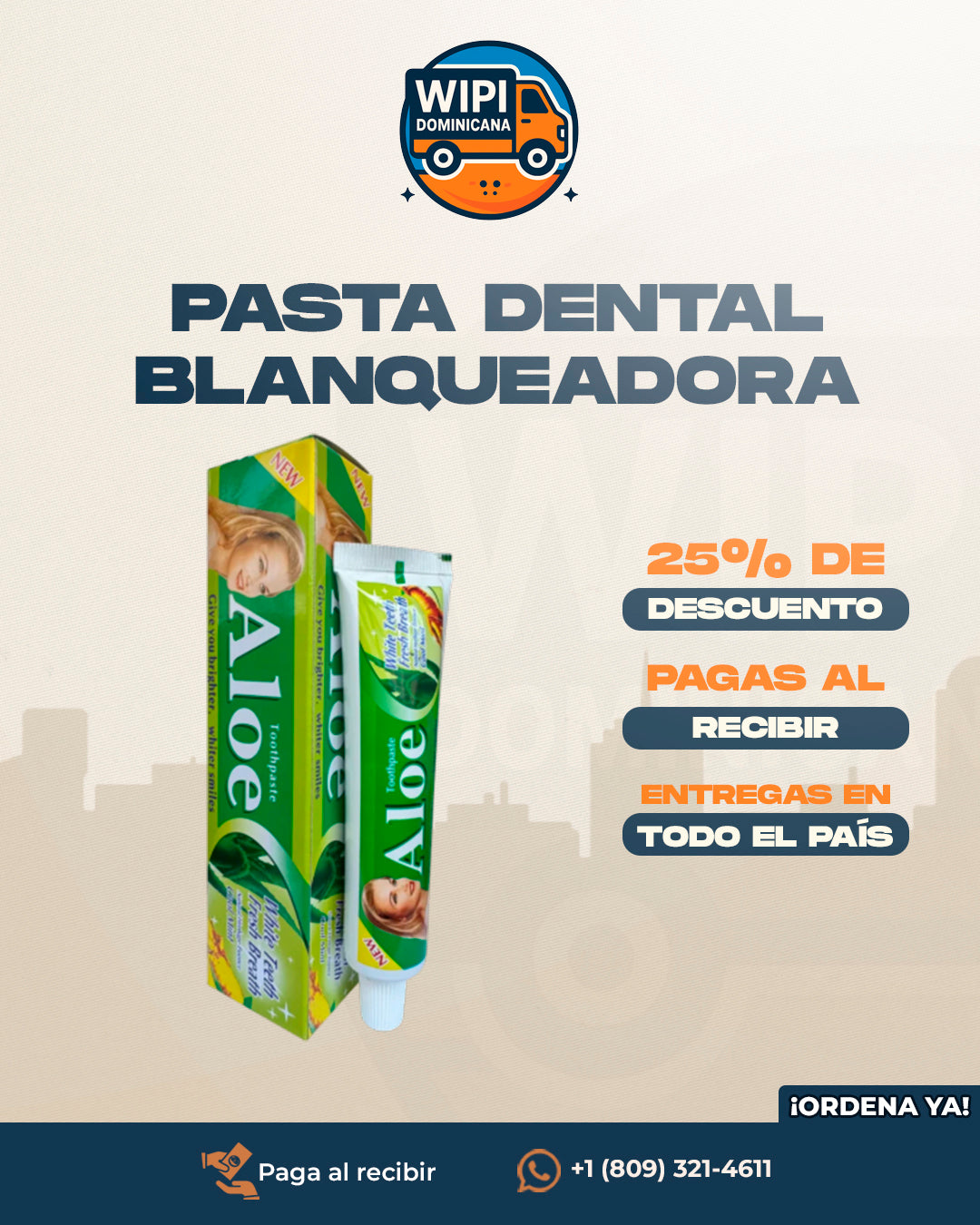 Pasta Dental Blanqueadora AloeBright™ | La Pasta Dental que los Dentistas Ocultan