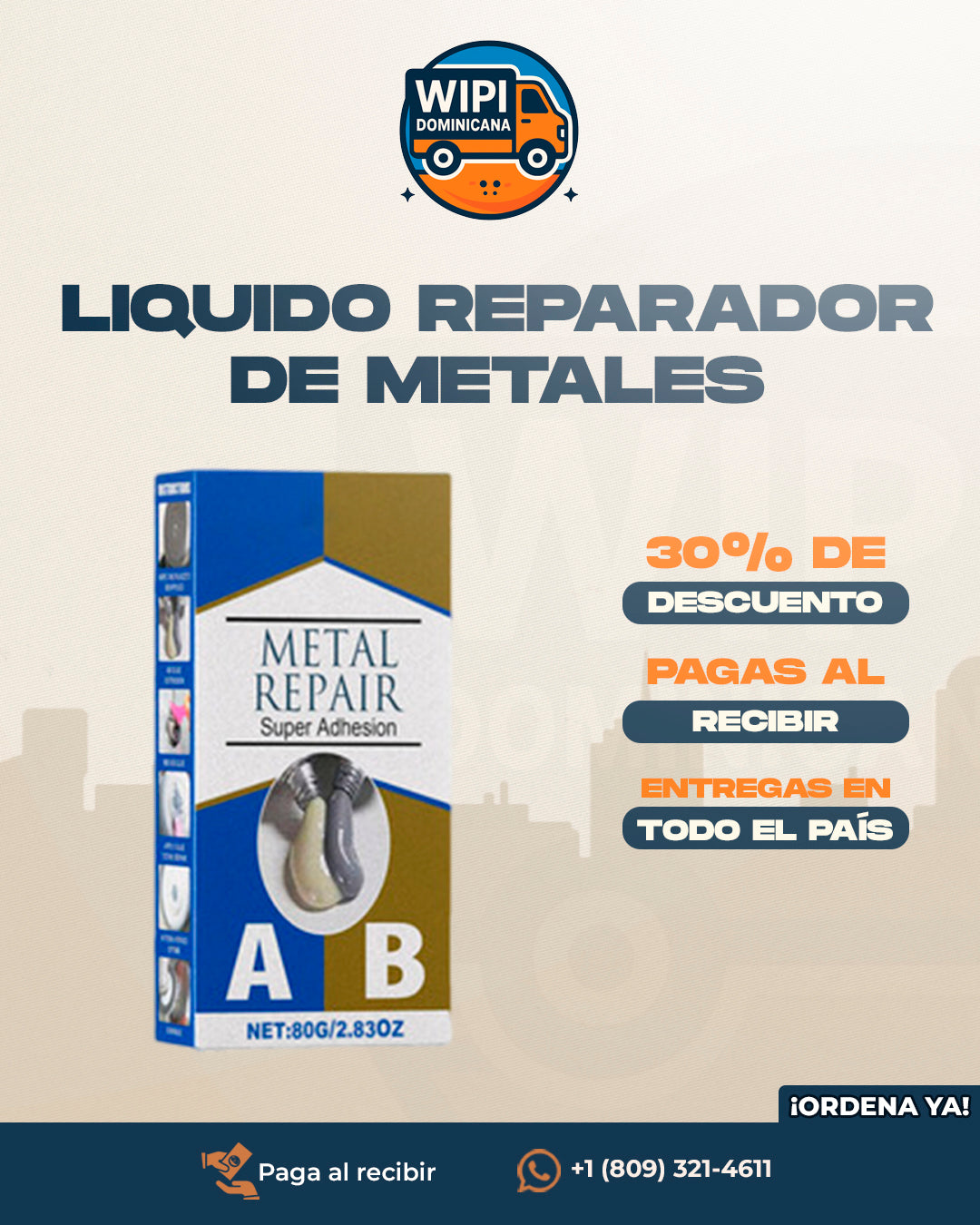 Liquido reparador de metales MetalFix | ¿Herramientas Rotas? ¡Esta Pasta Las Devuelve a la Vida!
