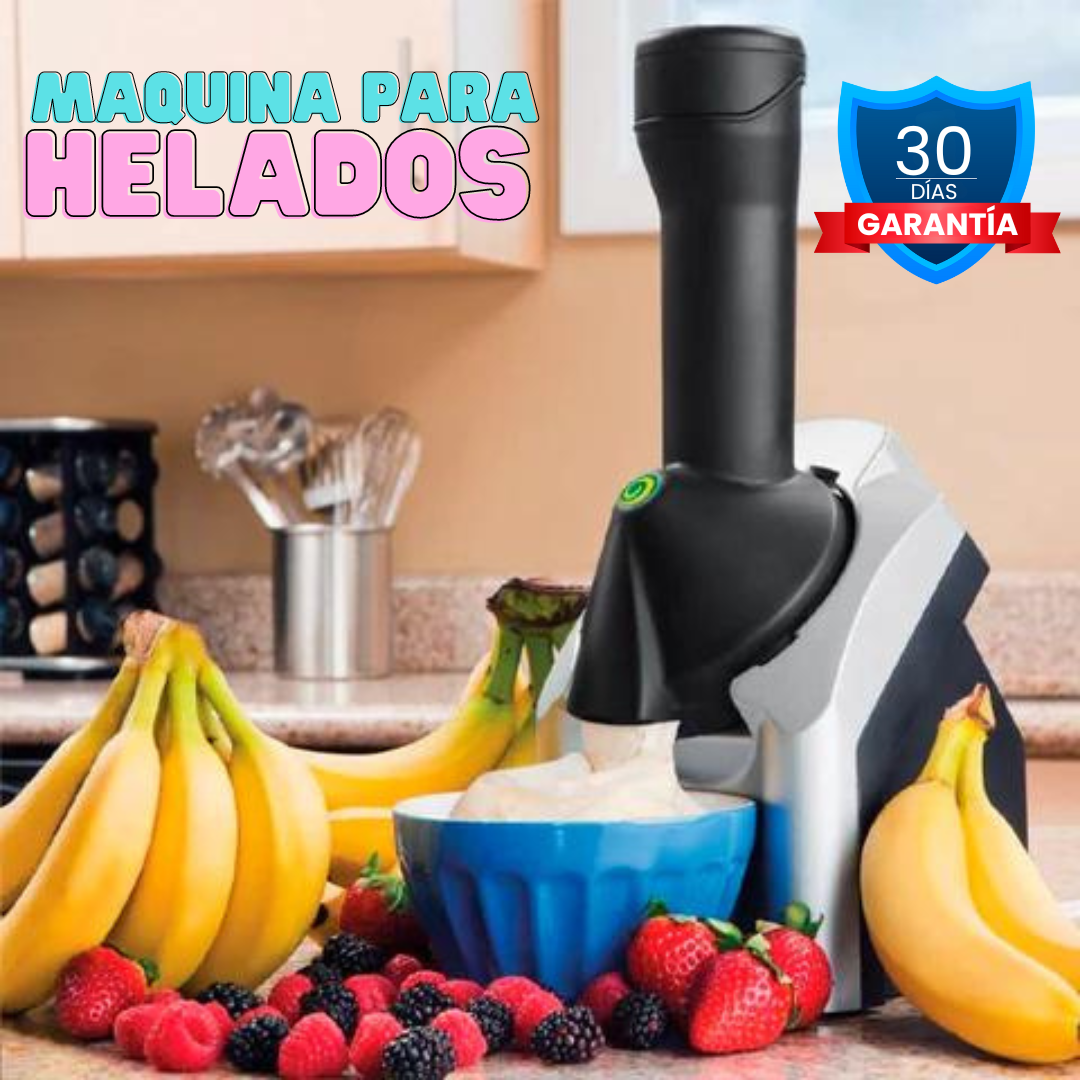 MAQUINA PARA HACER HELADOS: Caseros Fácil y Rápida