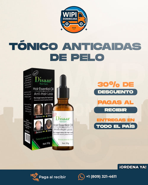 Tónico Anticaídas de Pelo SerumBio Forte™ | ¡No Es Normal Perder 100 Cabellos al Día!