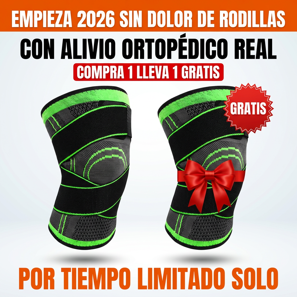 Rodillera de Compresión - Máxima Estabilidad. Tu Rodilla al 100%